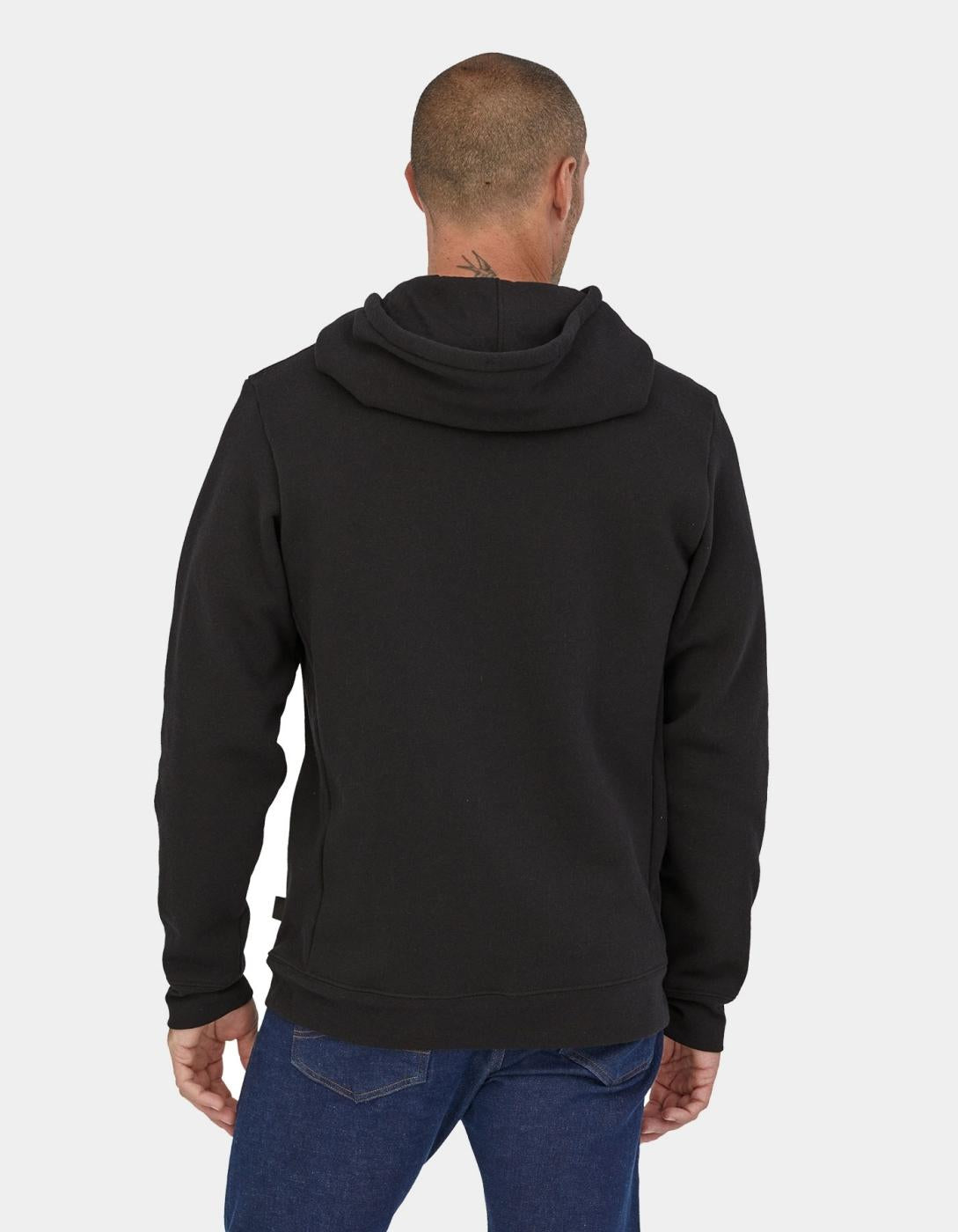 Sudadera Capucha PATAGONIA P-6 LOGO UPRISAL - Black