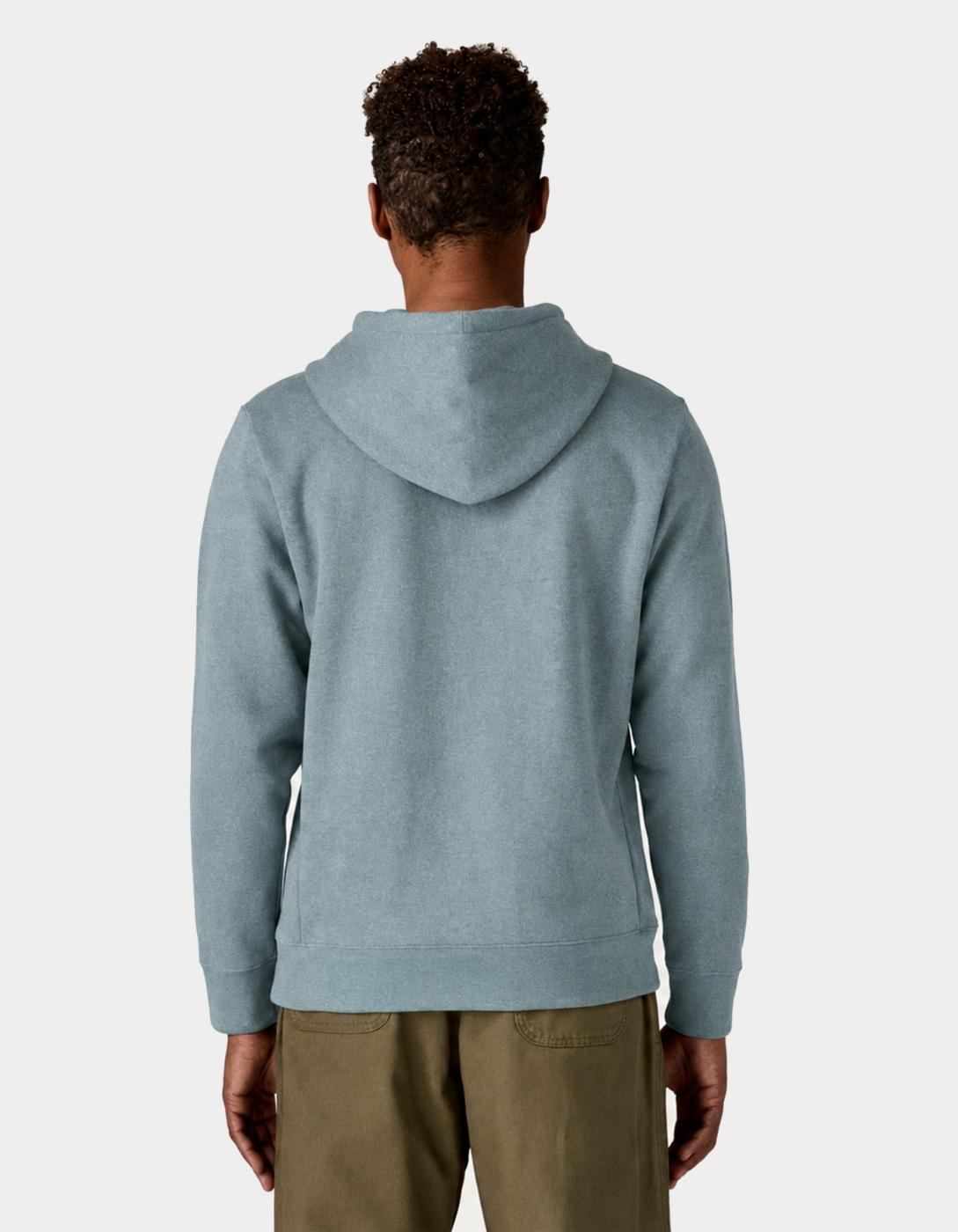 Sudadera Capucha PATAGONIA P-6 LOGO UPRISAL  - Blue Sage