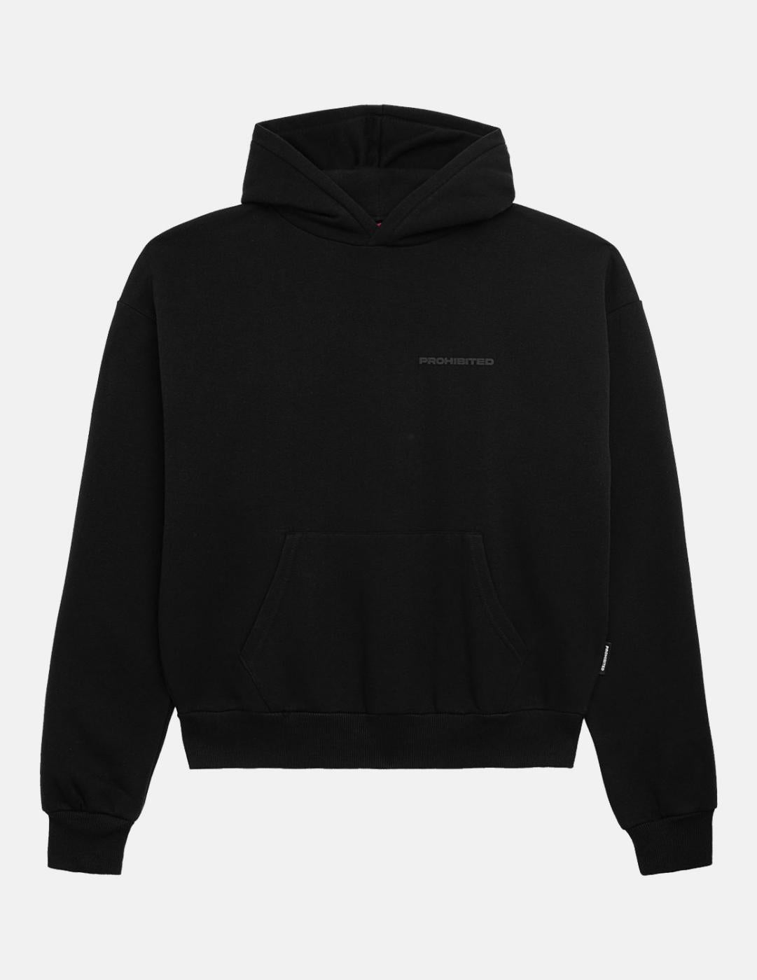 Sudadera Capucha PROHIBITED10119 - Black