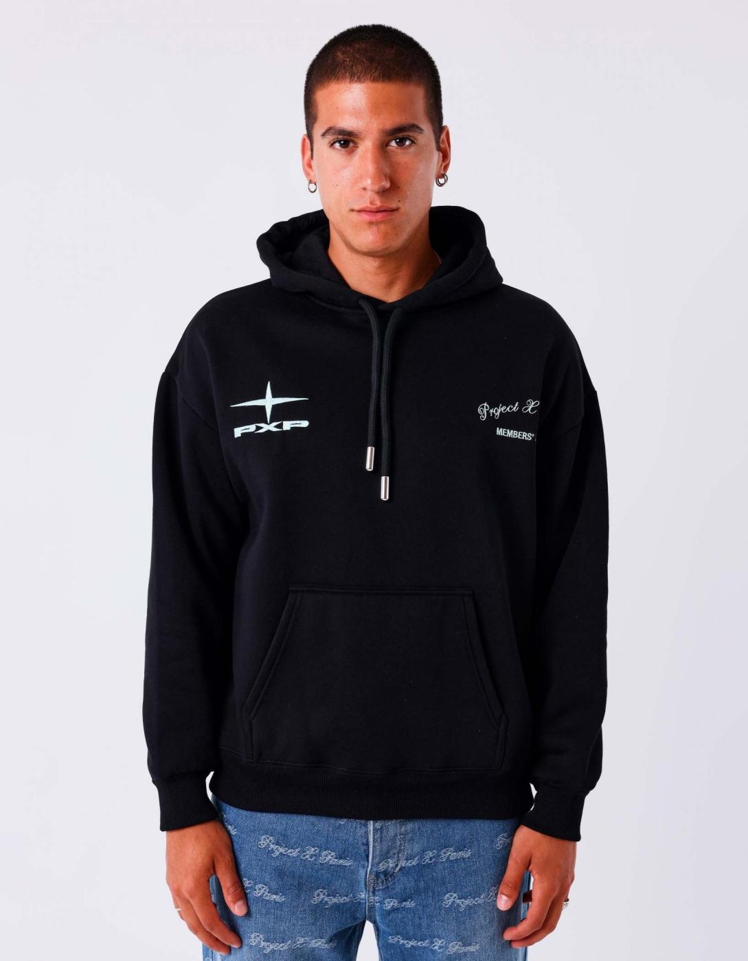 Sudadera Capucha PROJECT X PARIS 2522302 - Negro