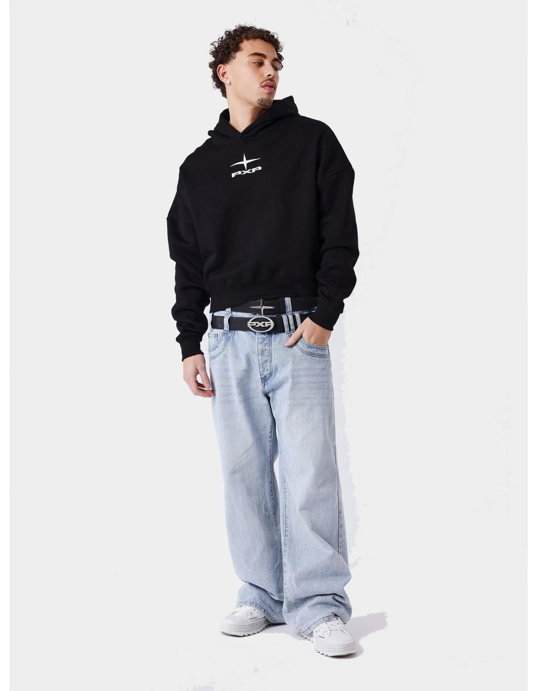 Sudadera Capucha PXP 2522181 - Negro