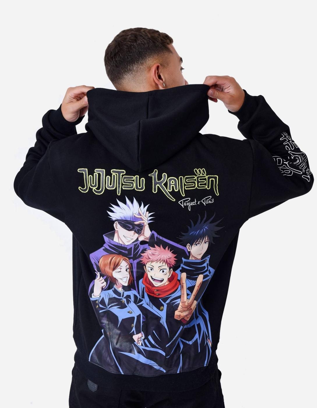 Sudadera Capucha PXP JK06 - Negro