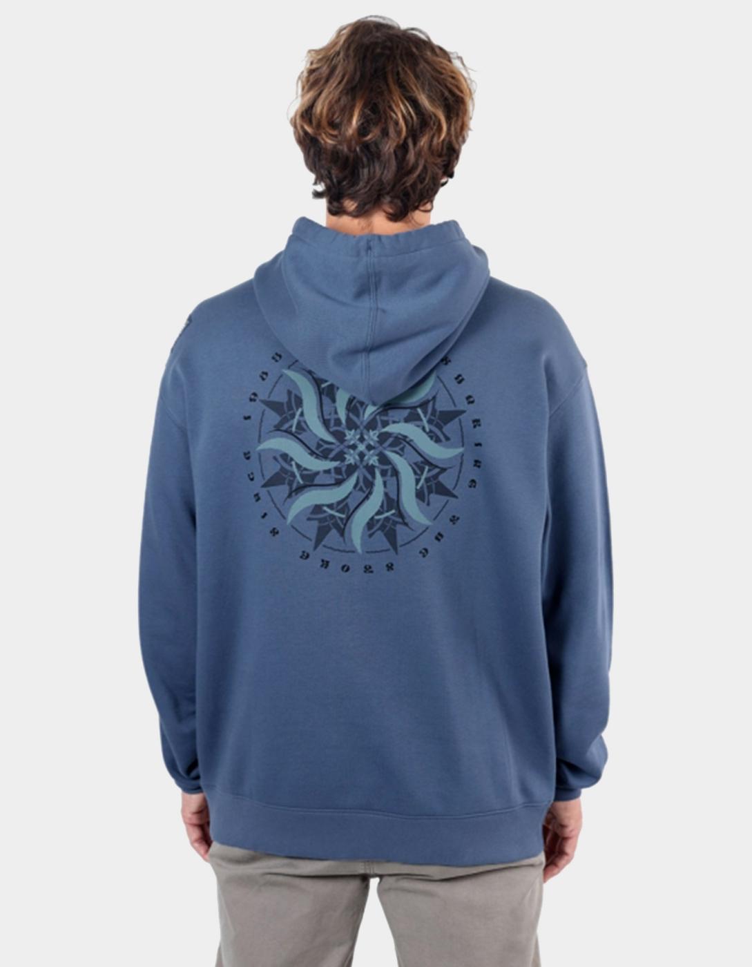 Sudadera Capucha SHURIKEN - Vintage Indigo