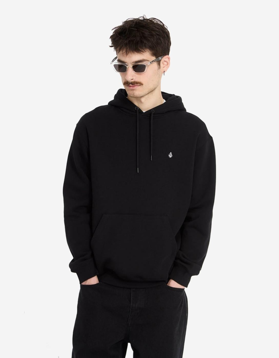 Sudadera Capucha SINGLE STONE - Black