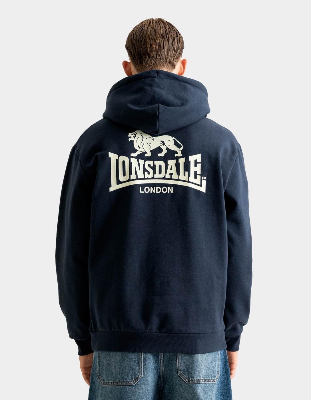 Sudadera Capucha STRATFORD - Dark Navy/Ecru