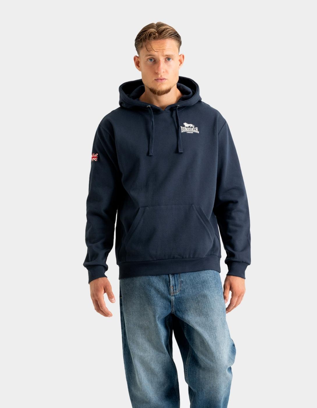 Sudadera Capucha STRATFORD - Dark Navy/Ecru