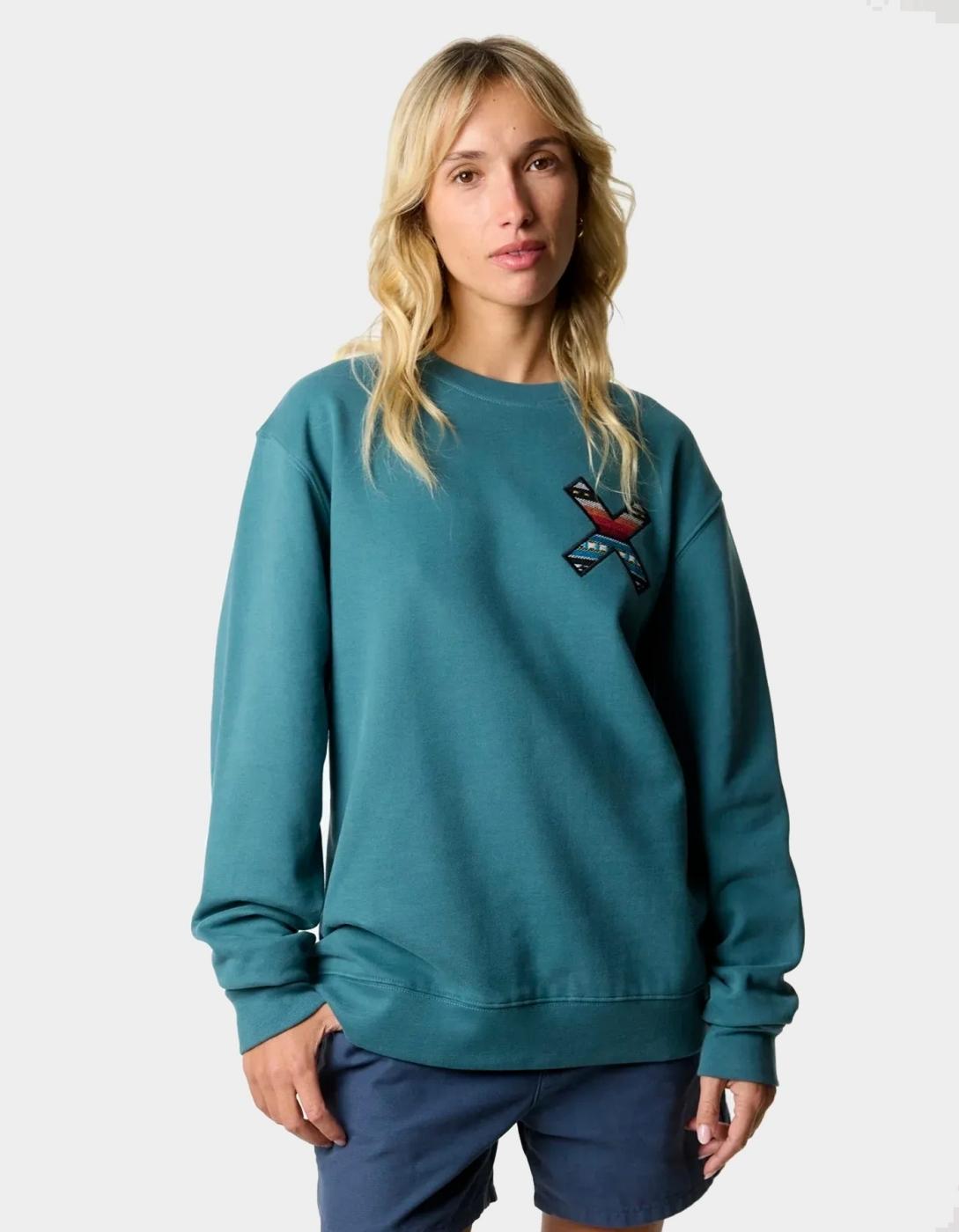 Sudadera Crew BLUE BANANA CLASSIC - Amazon Green