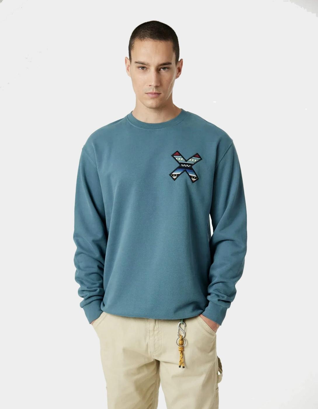 Sudadera Crew BLUE BANANA CLASSIC - Amazon Green
