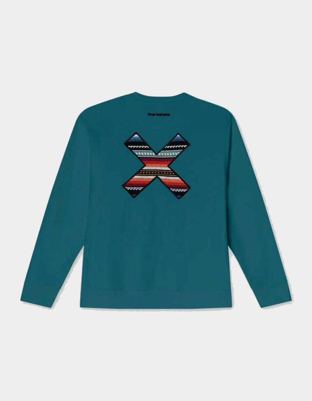 Sudadera Crew BLUE BANANA CLASSIC - Amazon Green