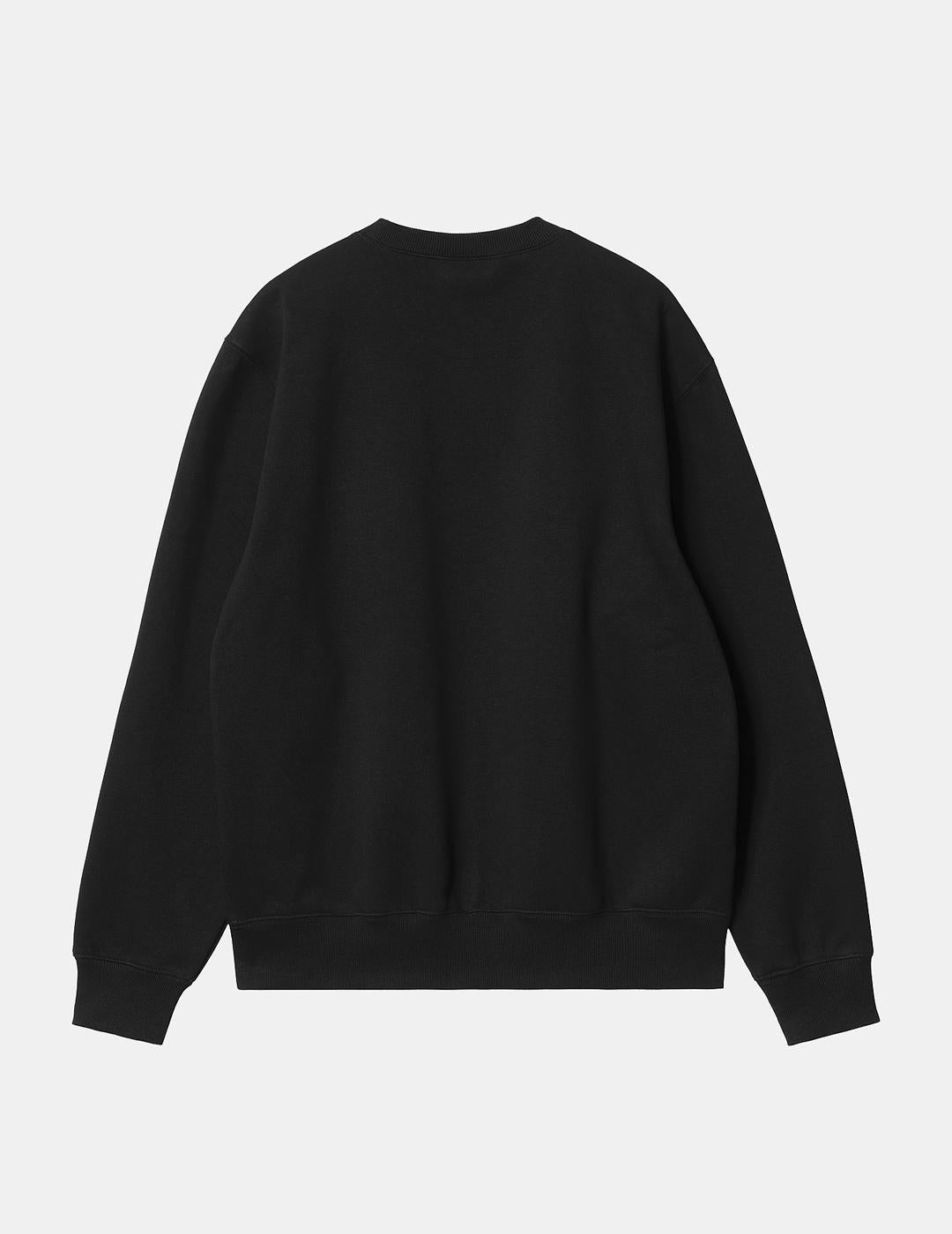Sudadera Crew CARHARTT SWEAT - Black/Black