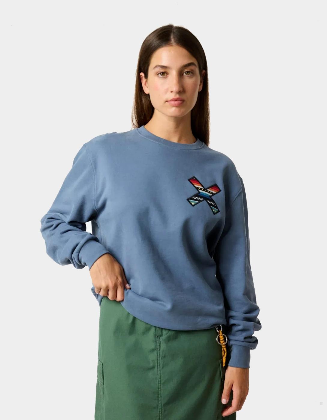 Sudadera Crew CLASSIC - Sky Blue