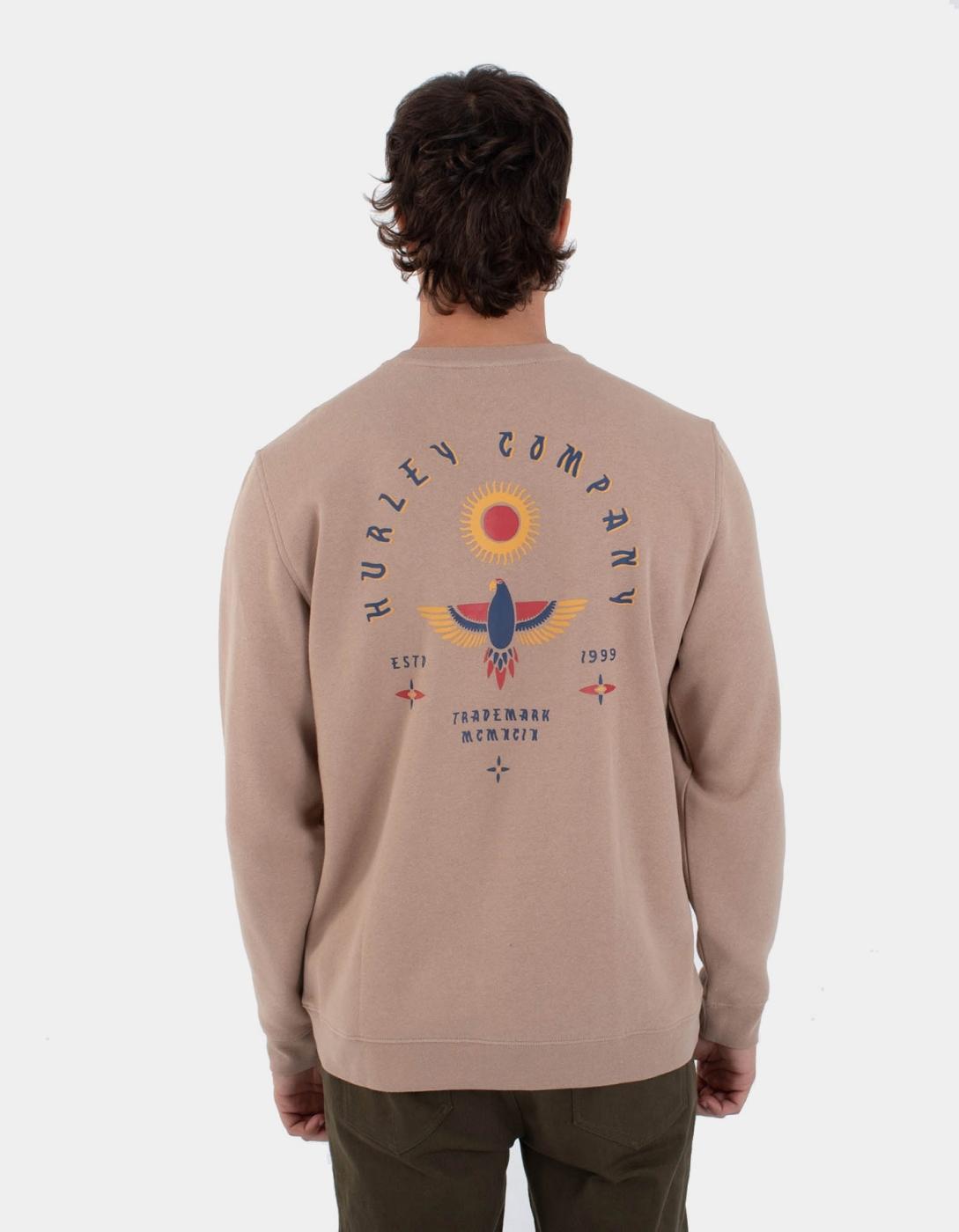 Sudadera Crew EAGLE HIGH - Bristlecone Htr