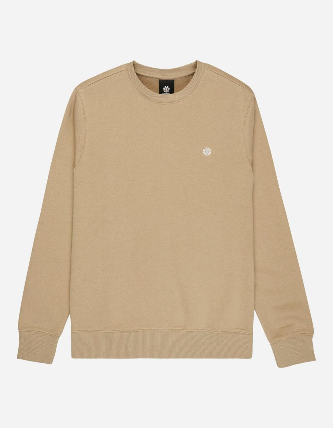 Sudadera Crew ELEMENT ICON EMBROIDERY - Aluminum