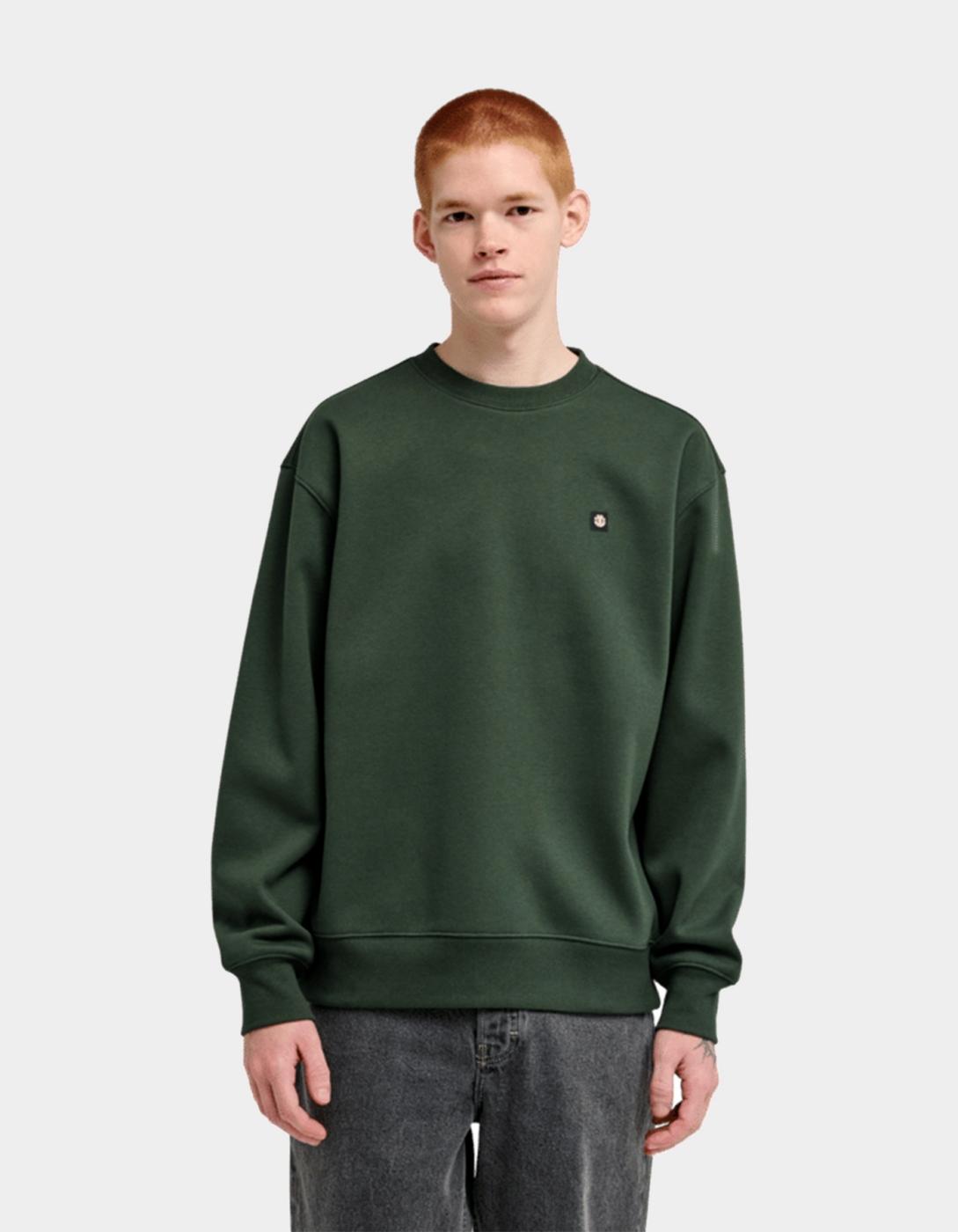 Sudadera Crew ELEMENT ICON RAIN - Deep Forest