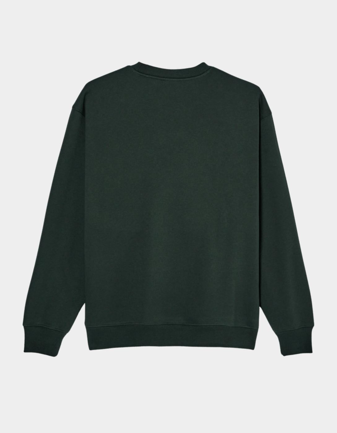 Sudadera Crew ELEMENT ICON RAIN - Deep Forest