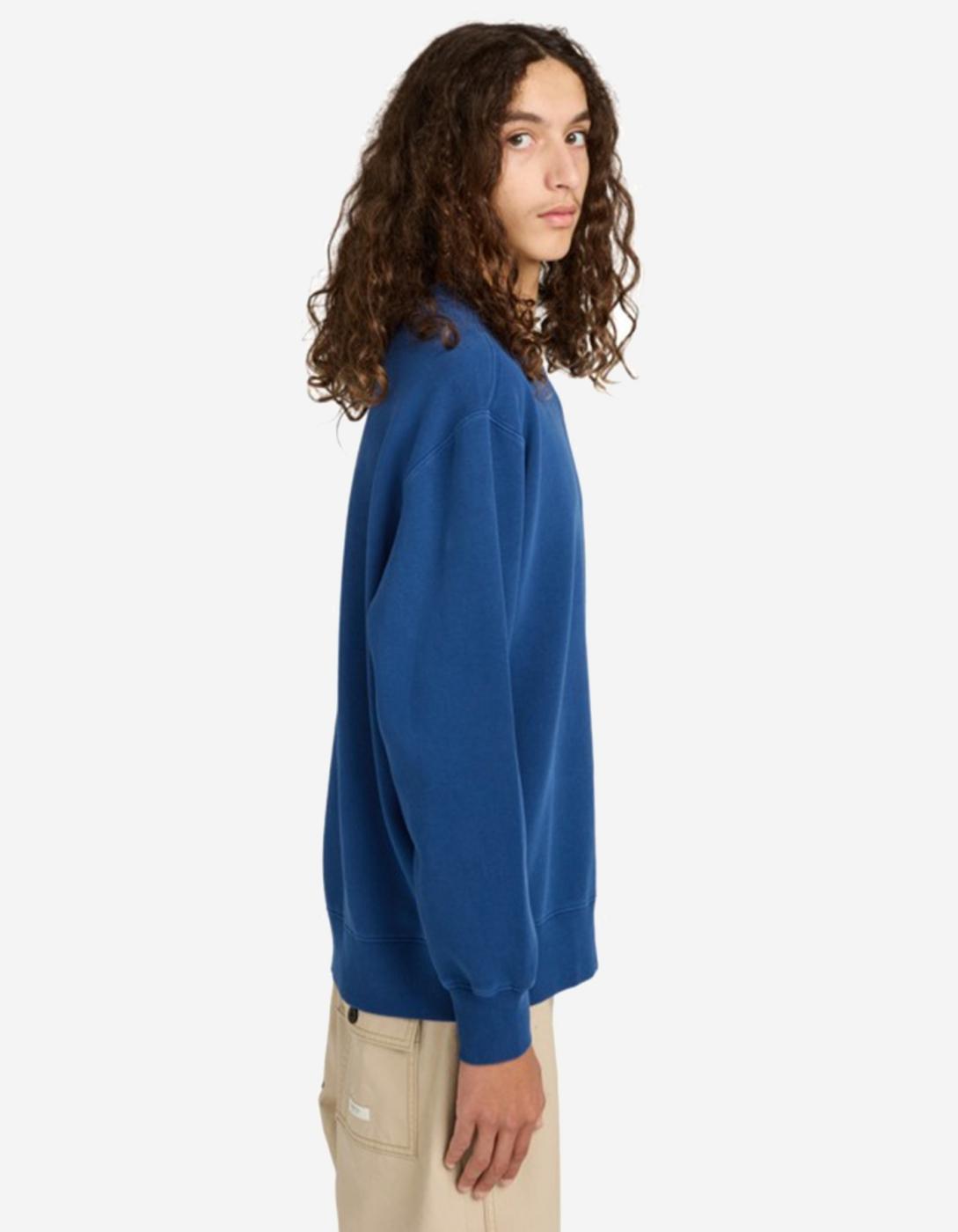 Sudadera Crew ELEMENT LOWCASE PIGMENT - Navy Peony