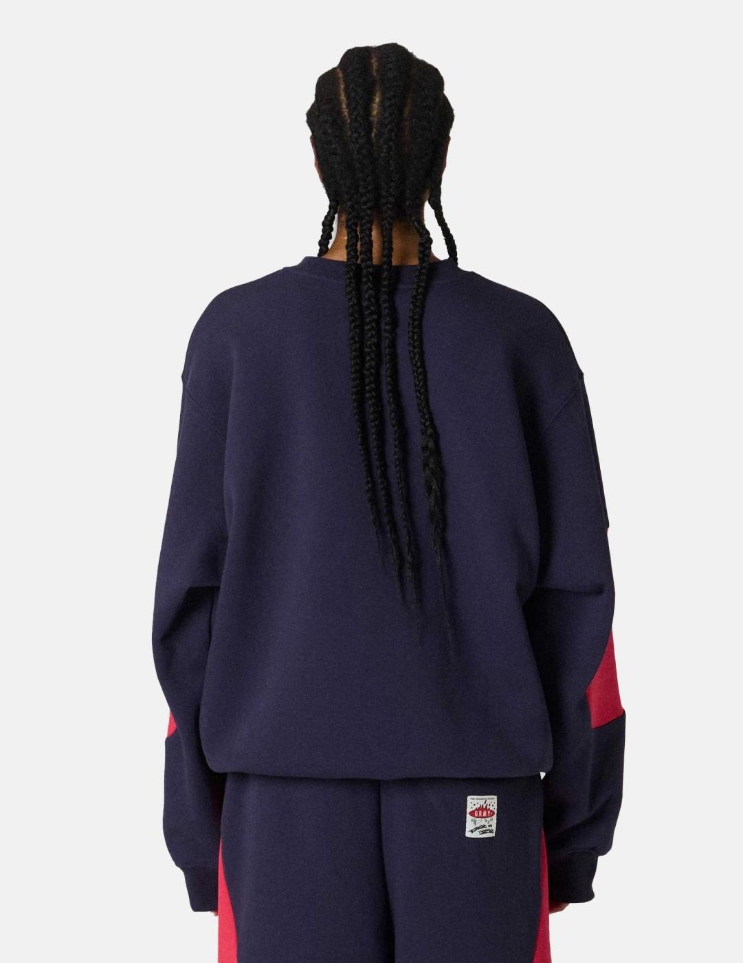 Sudadera Crew GRIMEY THE PROPS - Red