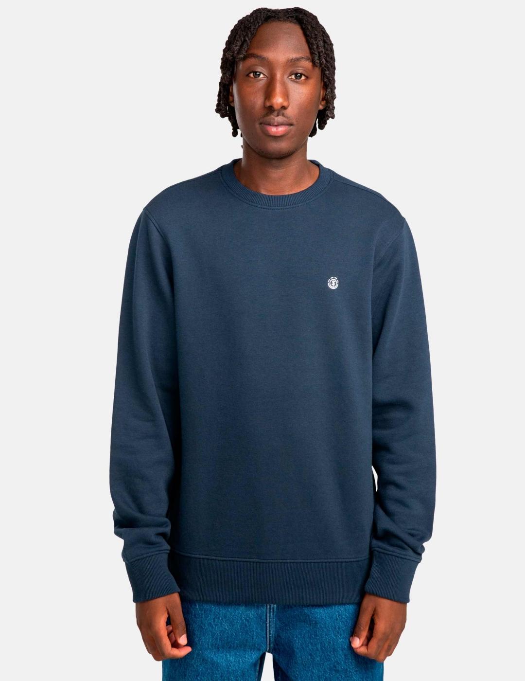 Sudadera Crew ICON EMBROIDERY - Eclipse Navy