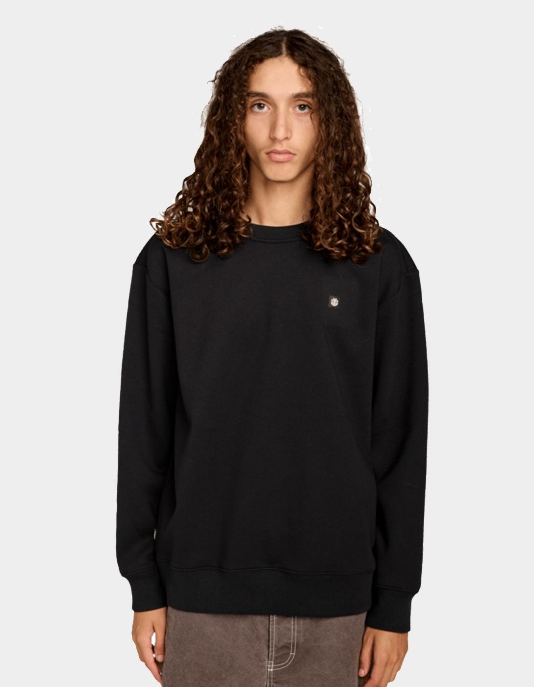 Sudadera Crew ICON RAIN - Faded Black