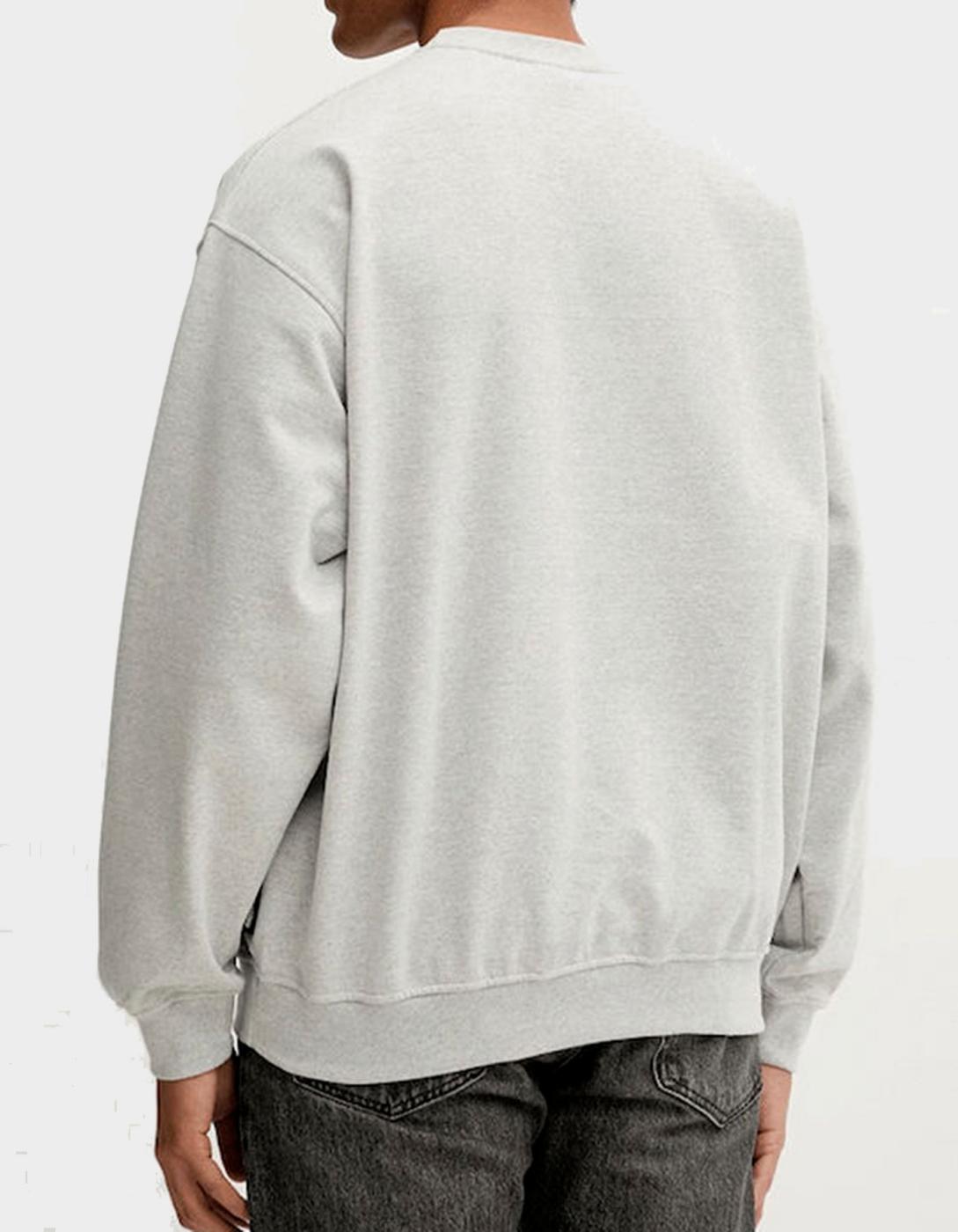 Sudadera Crew KAOTIKO DALMATIAN - Gray