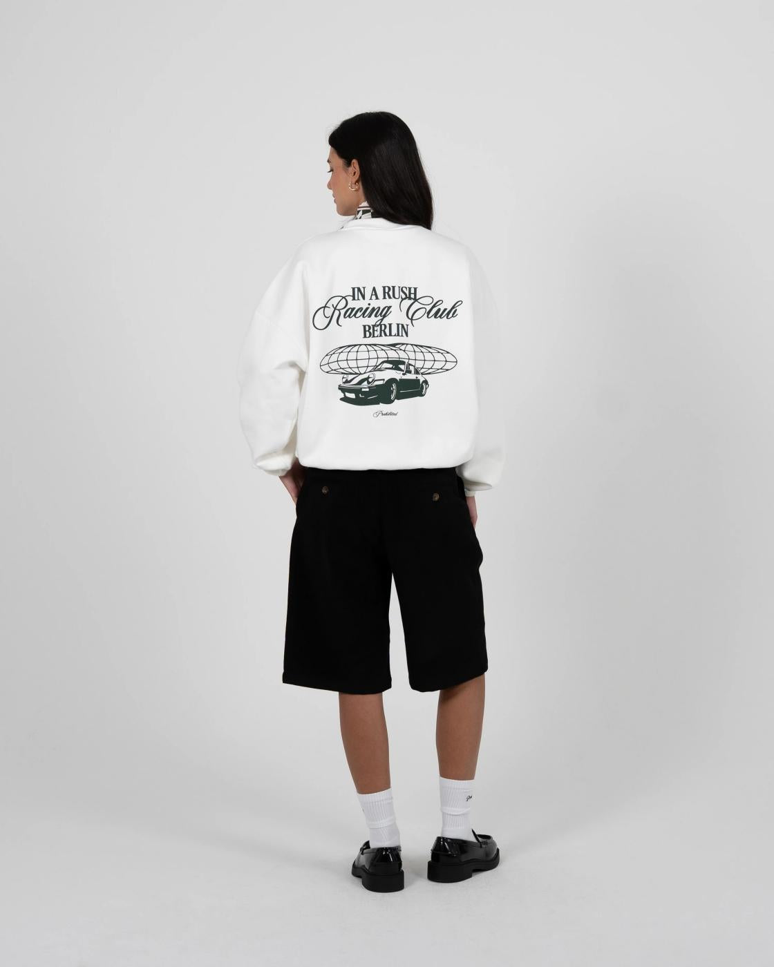 Sudadera Crew PROHIBITED IN A RUSH - Off White