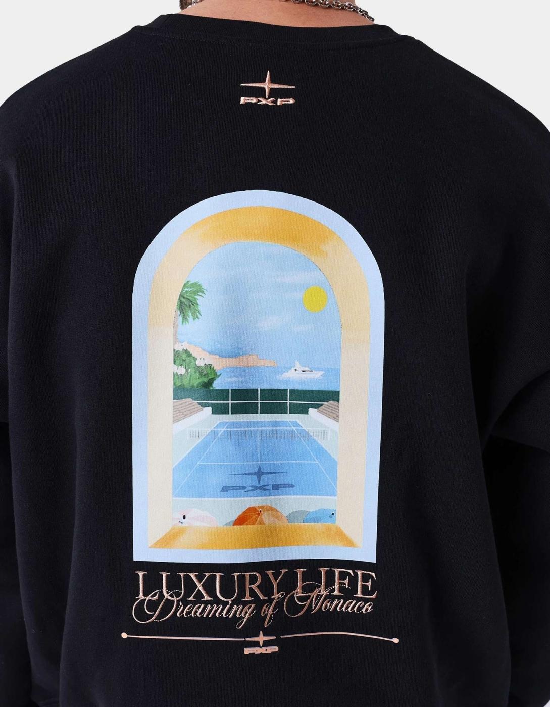 Sudadera Crew PROJECT X PARIS 2622342 - Negro