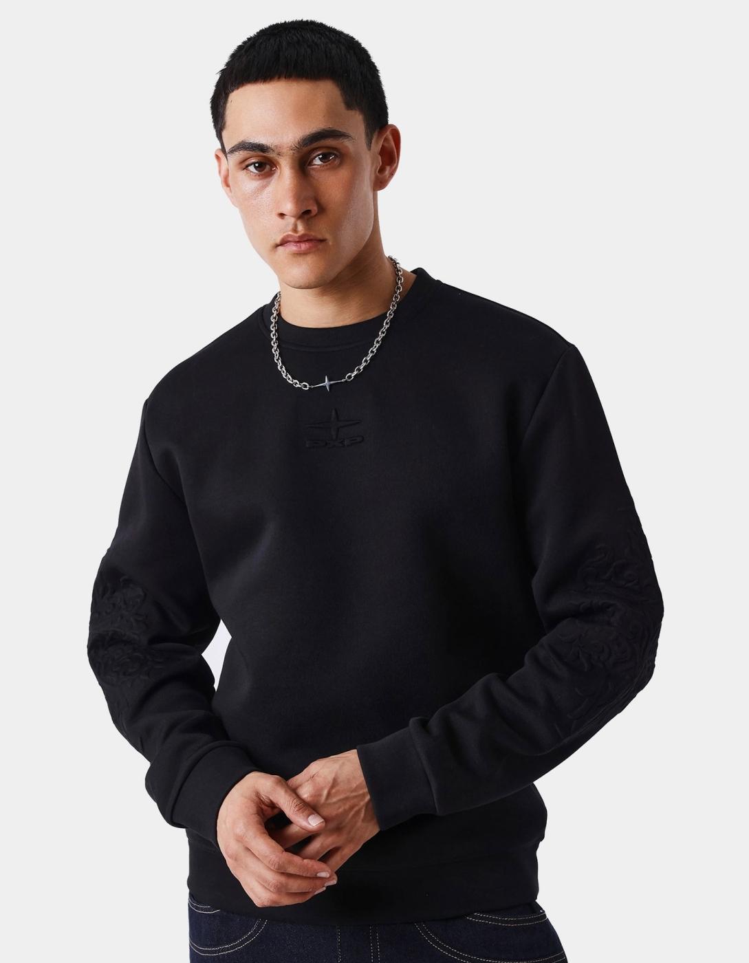 Sudadera Crew PROJECT X PARIS 2622325 - Negro