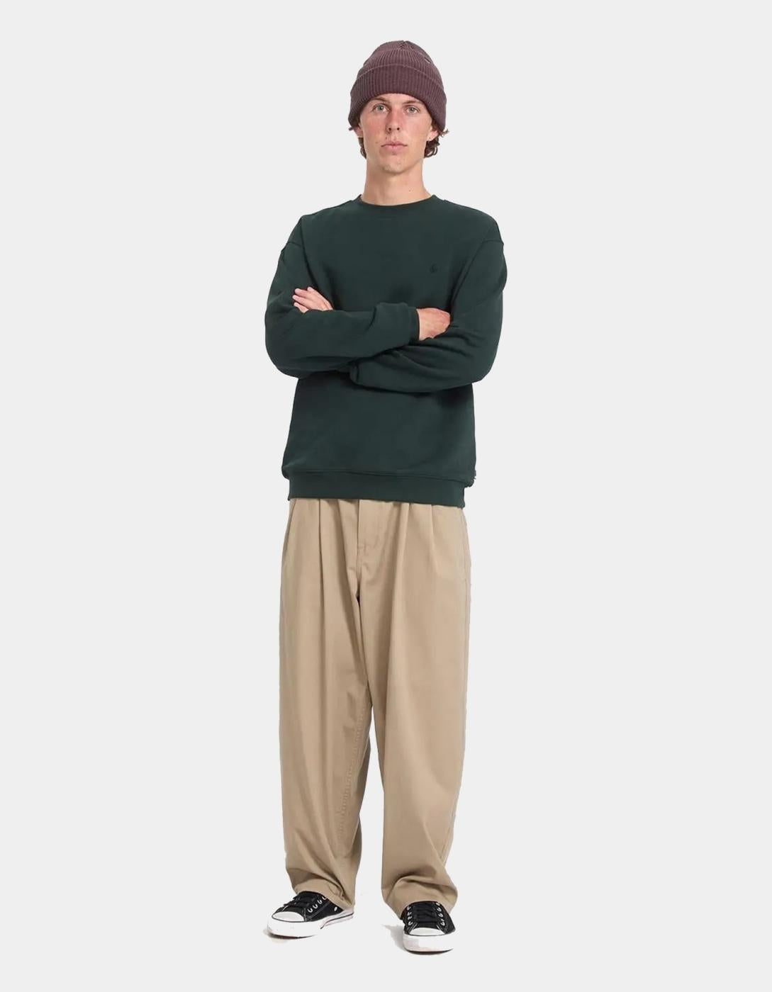 Sudadera Crew VOLCOM SINGLE STONE - Scarab