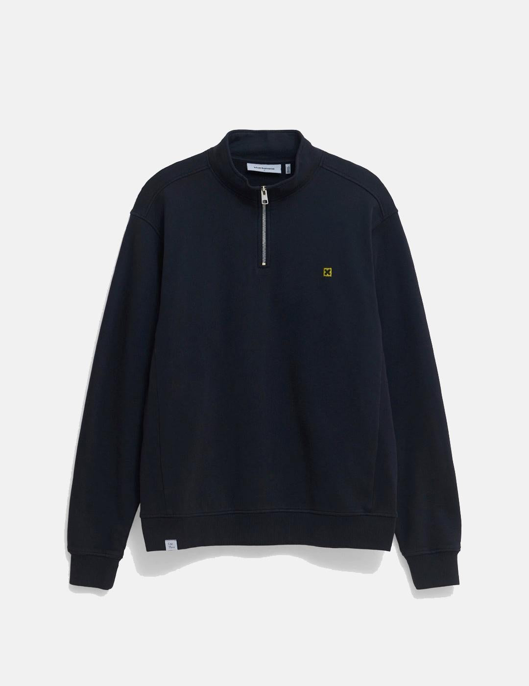 Sudadera Half Zip BLUE BANANA LOGO - Navy