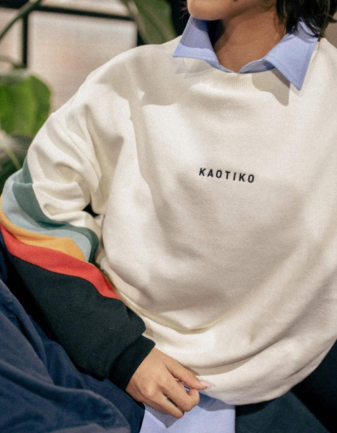 Sudadera W' WALKER - Ivory/Heura/Steel/Saffron