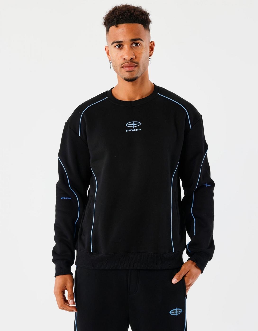 Sudadera PXP Crew 2522167 - Negro