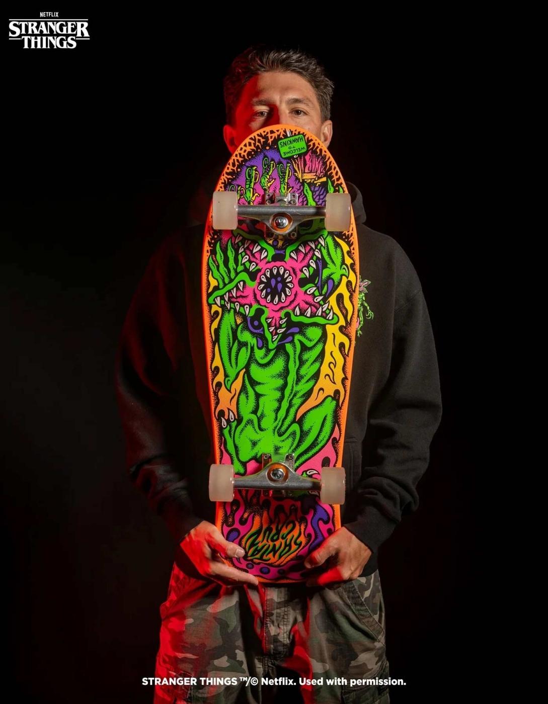 Tabla Skate SANTA CRUZ X STRANGER THINGS SALBA 10.3'