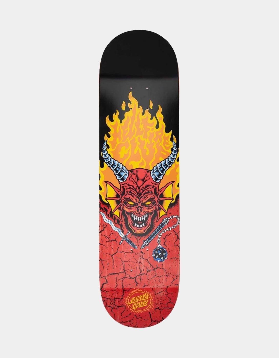 Tabla Skate SANTA CRUZ X STRANGER THINGS HELLFIRE 8.