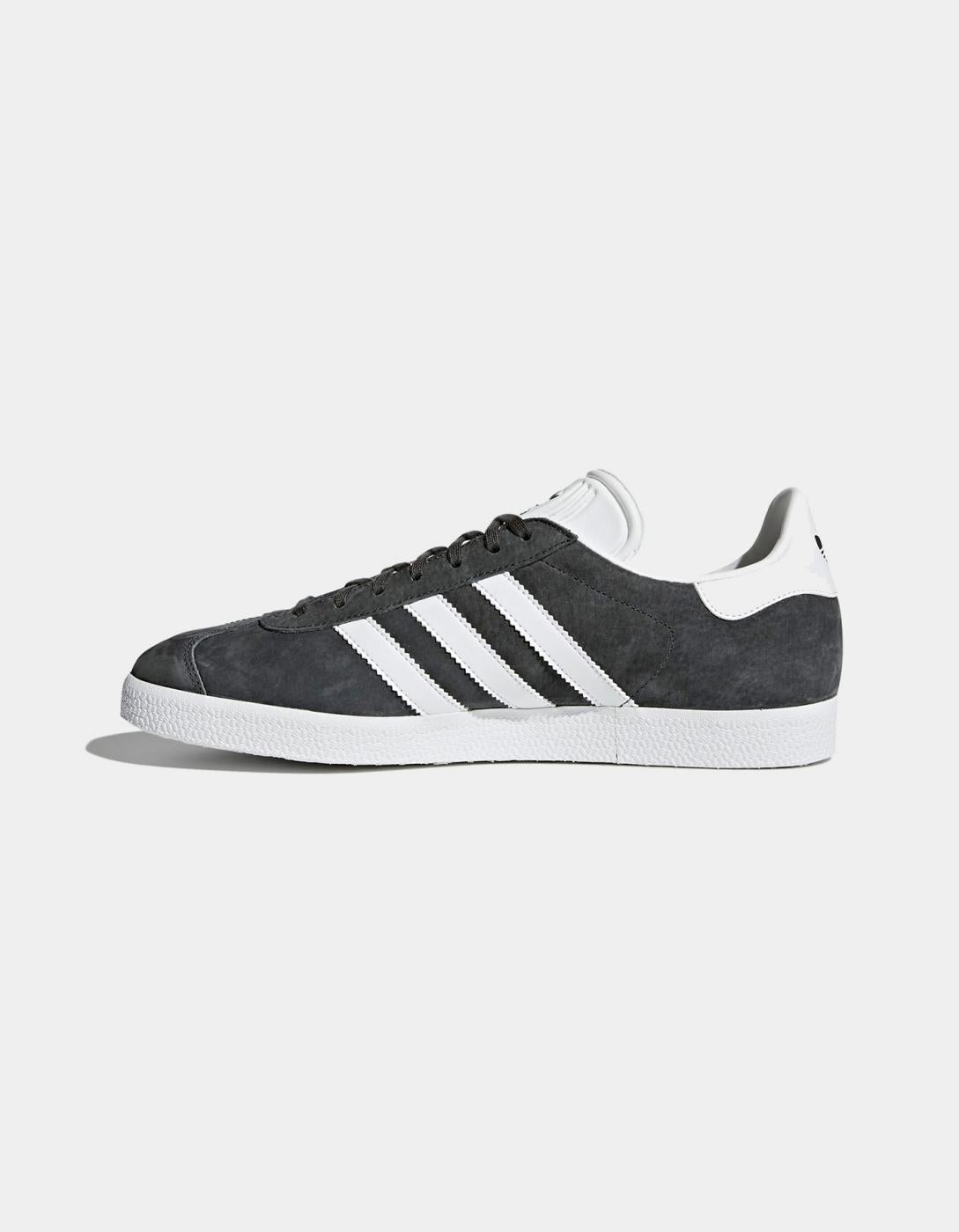 Zapatillas ADIDAS GAZELLE - Dark Grey Heather/White/Gold