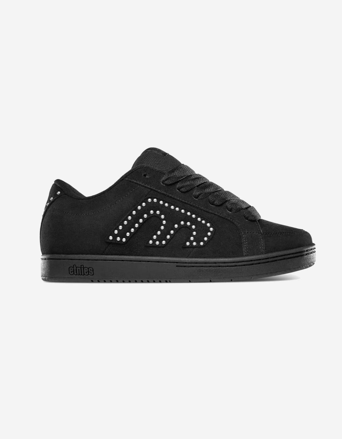 Zapatillas ETNIES KINGPIN - Black/Black/Silver