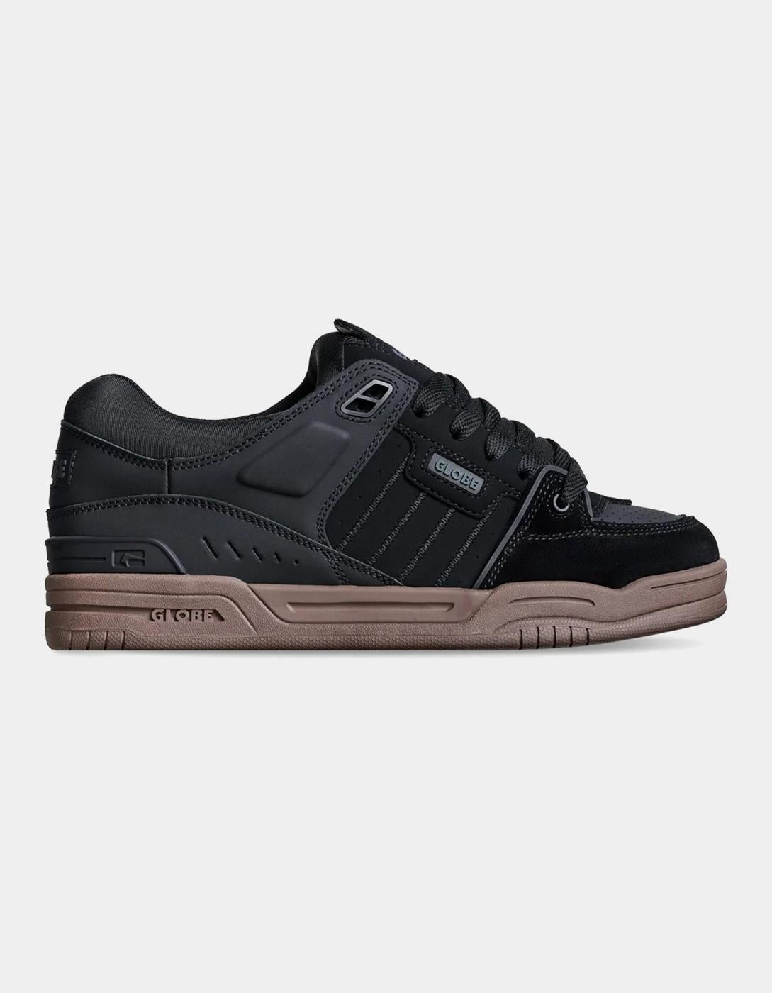 Zapatillas GLOBE FUSION - Black/Tobacco Gum