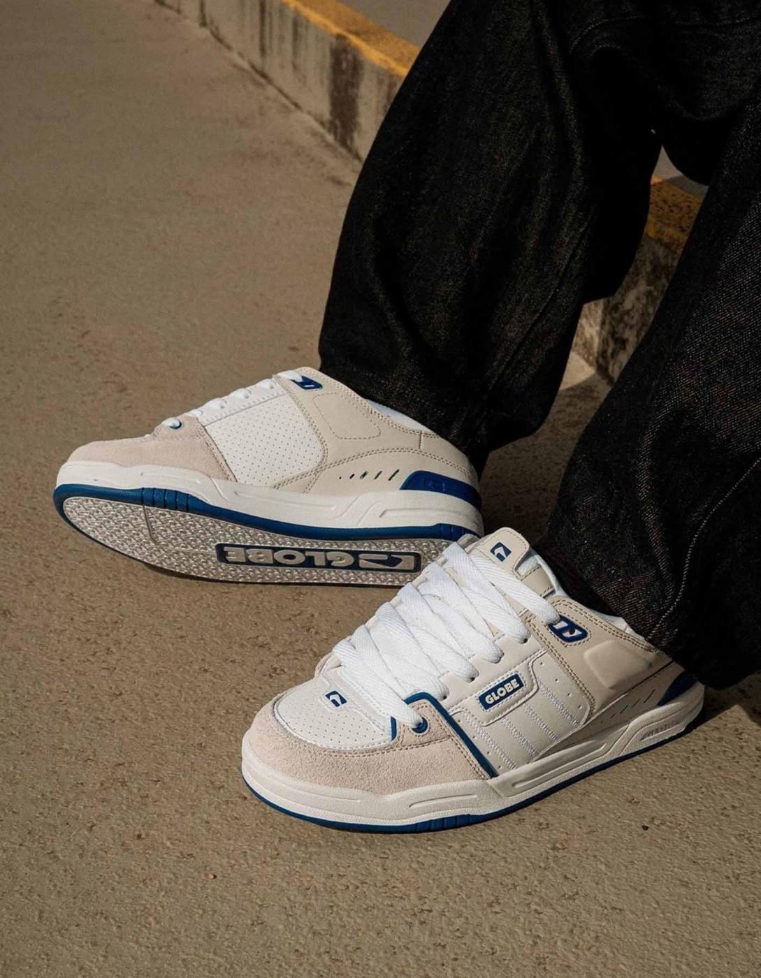 Zapatillas GLOBE FUSION - Blue/White