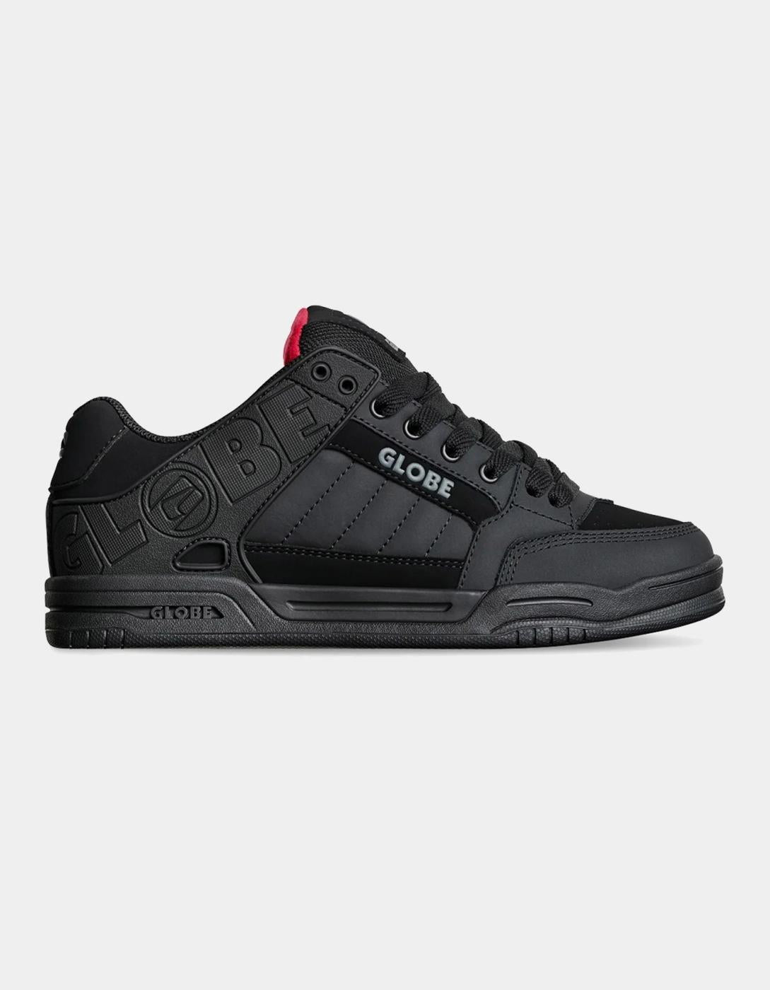 Zapatillas GLOBE TILT - Black/Red/Tartan