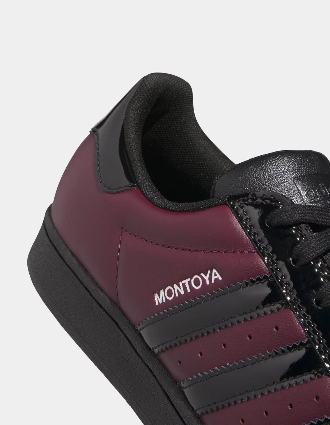 Zapatillas SUPERSTAR X MARCOS - Maroon/Black/Maroo