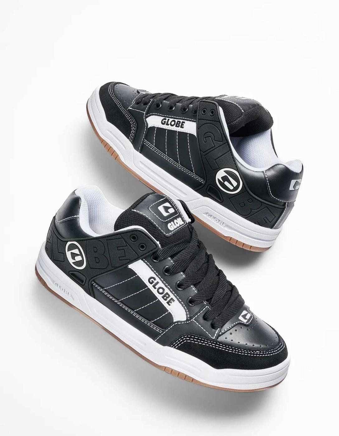 Zapatillas TILT GLOBE - Black/White/Stitch