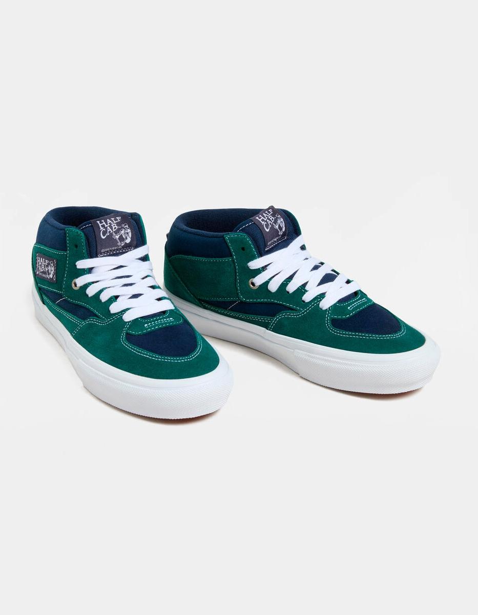 Zapatillas VANS SKATE HALF CAB - Tartan Blue/Green