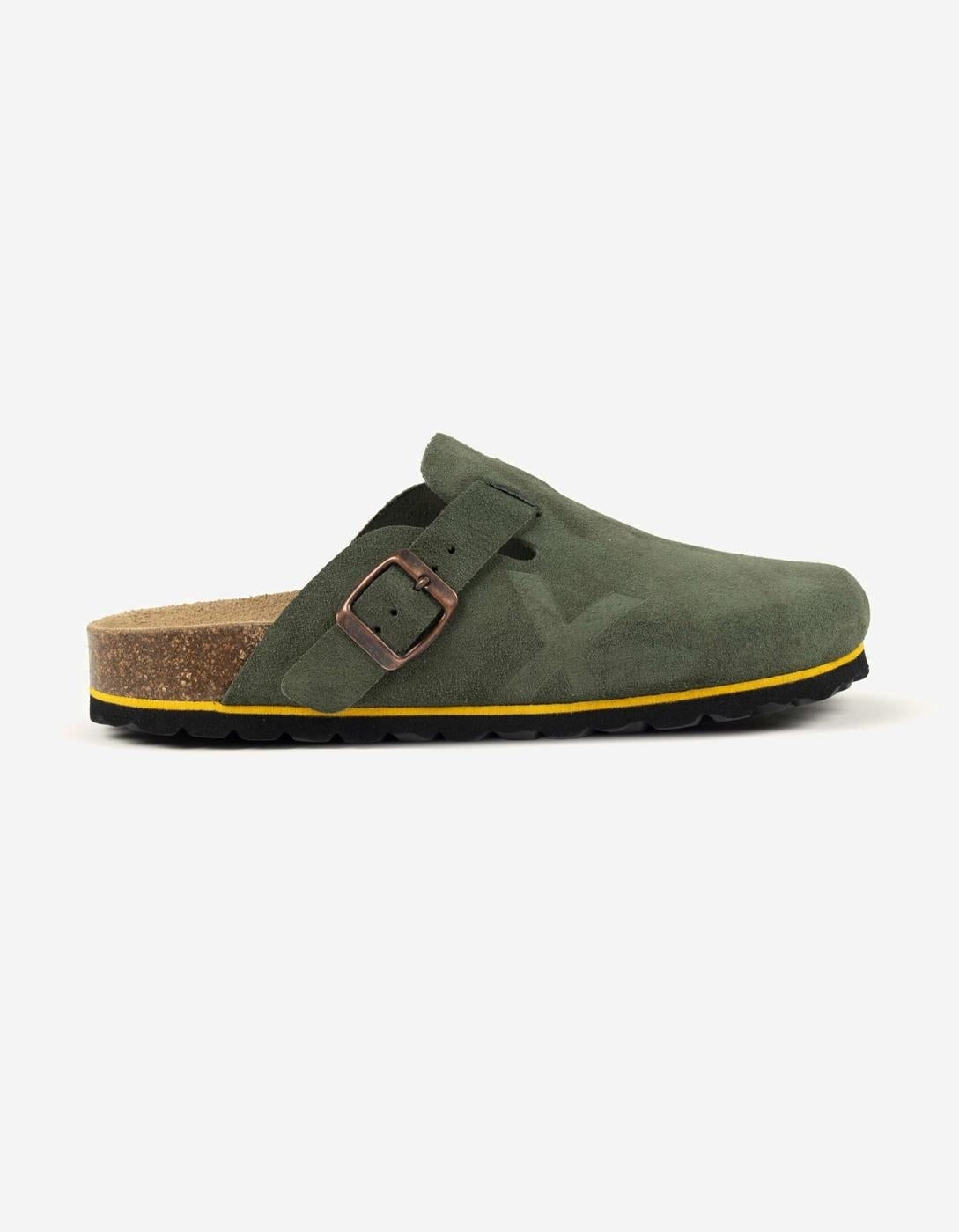 Zuecos MUNICH NATAL - Verde Oliva