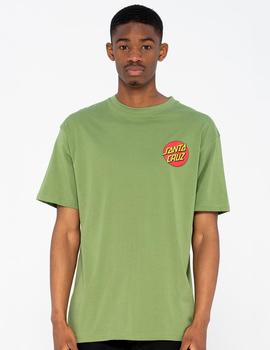 Anunciante Que agradable Nuevo significado Camiseta SANTA CRUZ CLASSIC DOT CHEST - Dill Green
