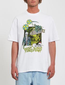 Camiseta VOLCOM RICHARD FRENCH FA GD LSE - White