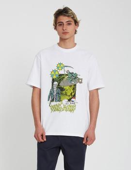 Camiseta VOLCOM RICHARD FRENCH FA GD LSE - White