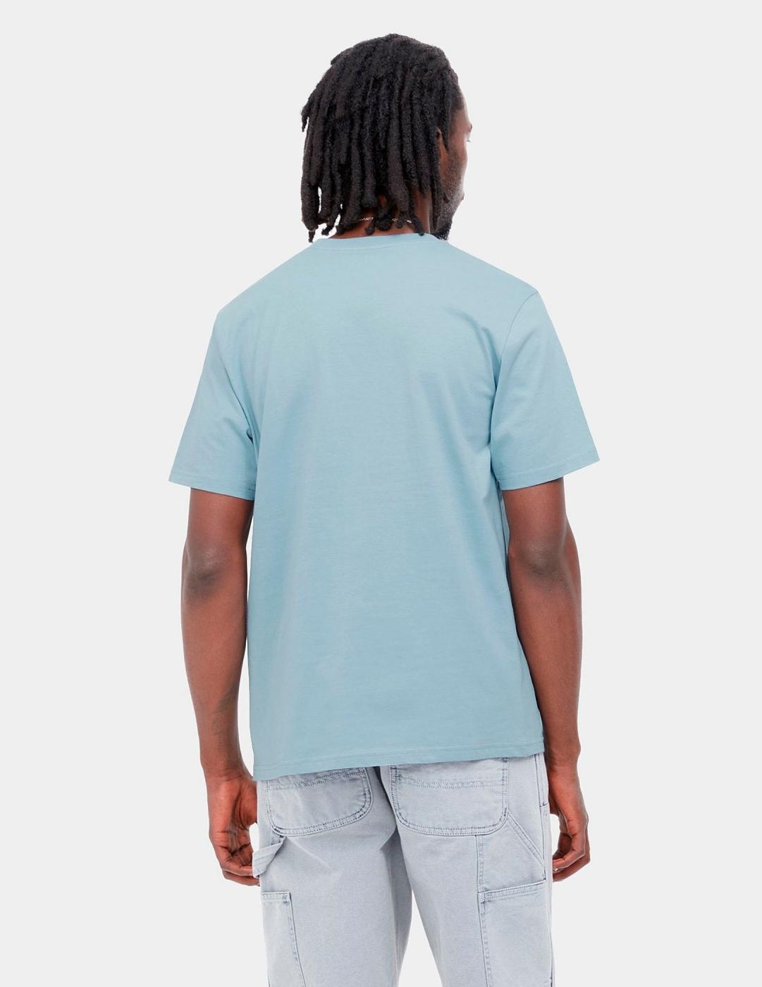 Camiseta CARHARTT POCKET - Misty Sky