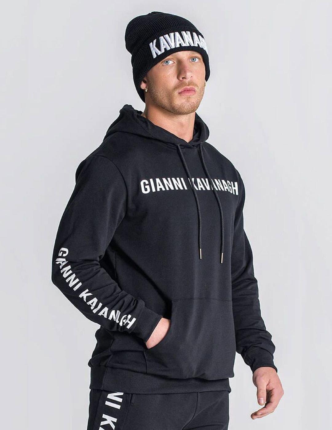 Sudadera Capucha GIANNI KAVANAGH DUBAI Negro