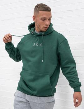 Sudadera Capucha 304 CLOTHING CORE ONE HUNDRED - Moss Green