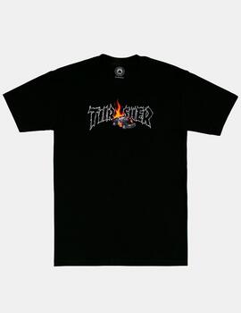 Camiseta THRASHER COP CAR - Negro