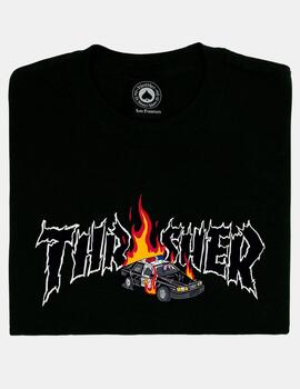 Camiseta THRASHER COP CAR - Negro